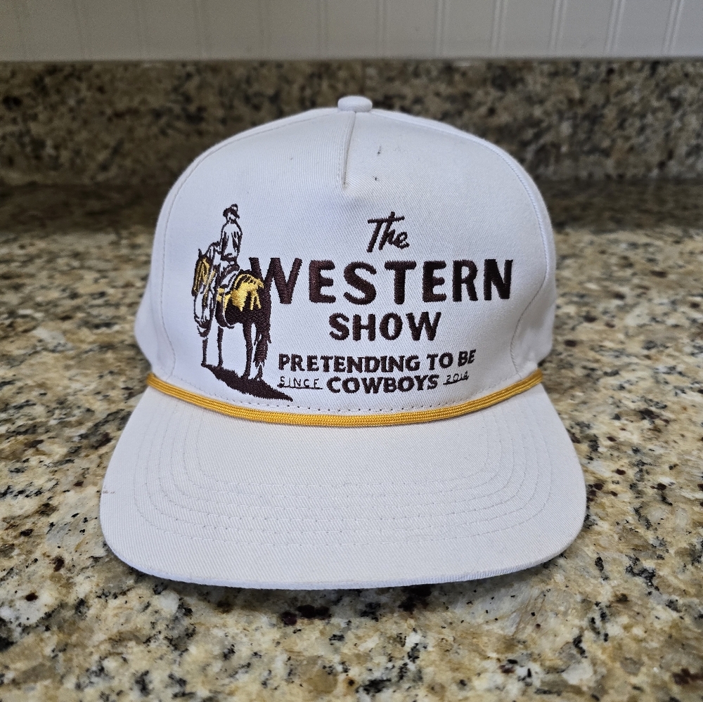 Sendero Provisions Co "The Western Show" Snapback Hat With Rope Across Brim
